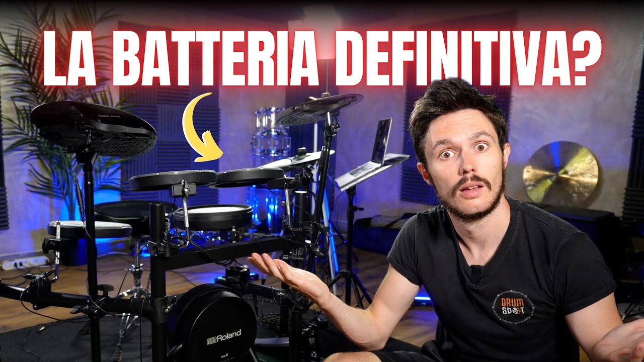 La BATTERIA ELETTRONICA più SILENZIOSA che abbia mai suonato! | Recensione ROLAND VQD106