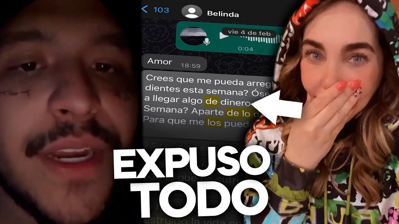 Nodal Arremete en contra de Belinda y su Madre: Revela que le pedía Dinero, y Belinda le Responde.