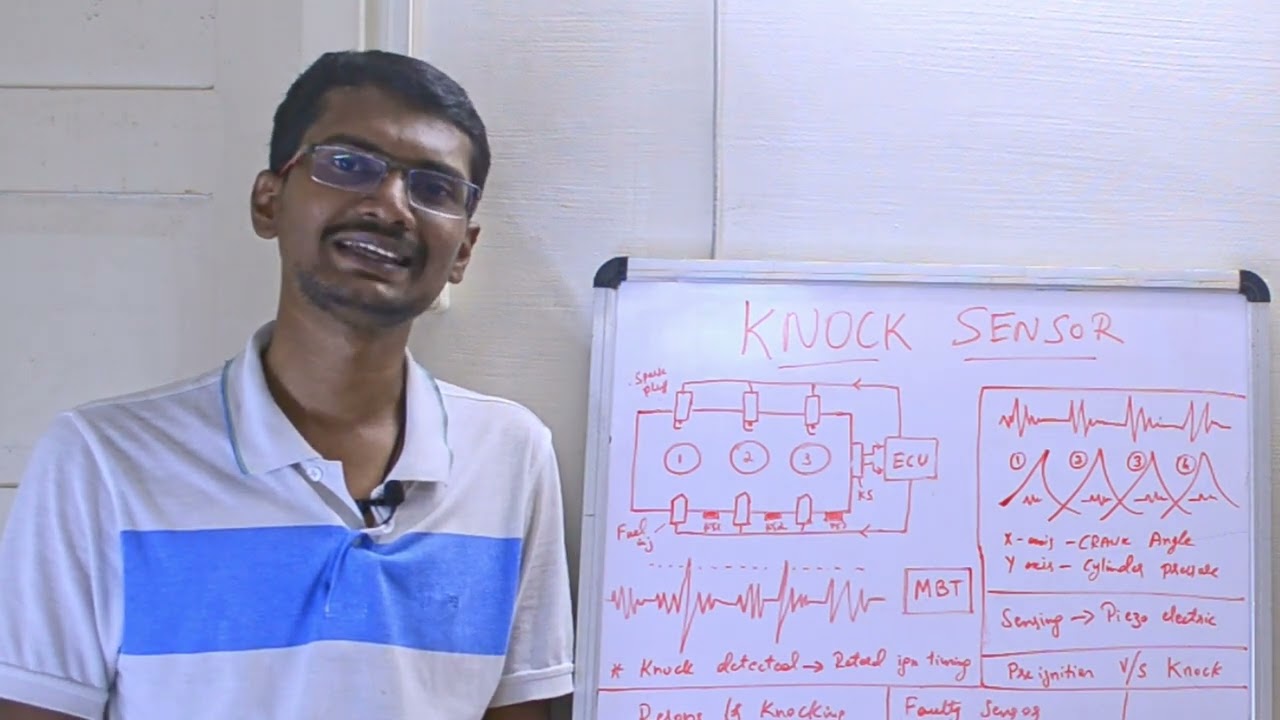 knock Sensor Explained | How does Knock sensor Work | Symptoms of faulty Knock sensor