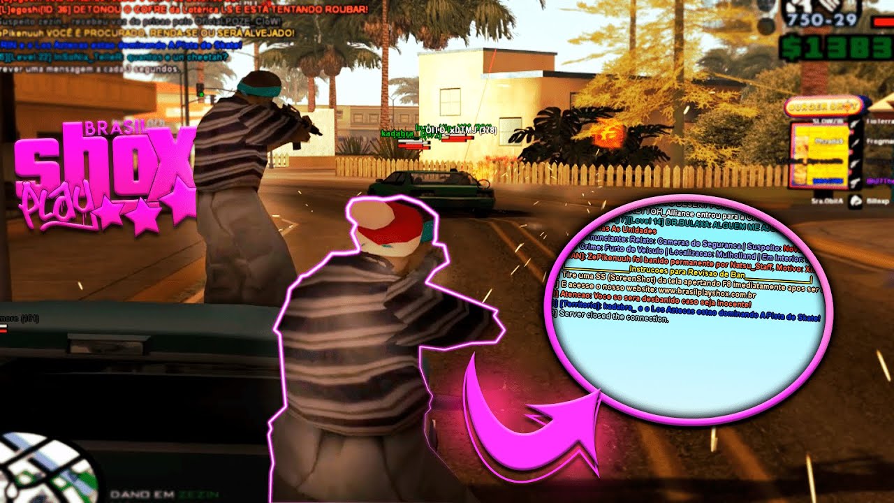 ESTAVA EVITANDO UNS ROUBOS/PRENDENDO PROCURADOS no Brasil Play Shox SV3 até que..... 😪😭