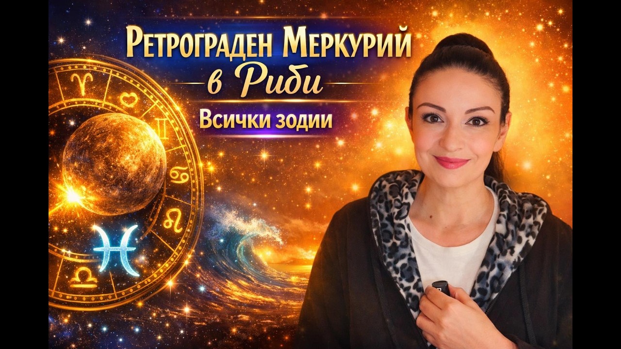 🌪️Ретрограден Меркурий - всички зодии
