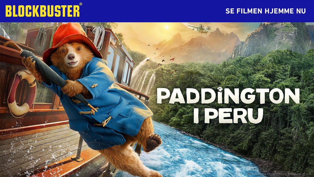 K&oslash;b PADDINGTON I PERU p&aring; Blockbuster.dk 🍿