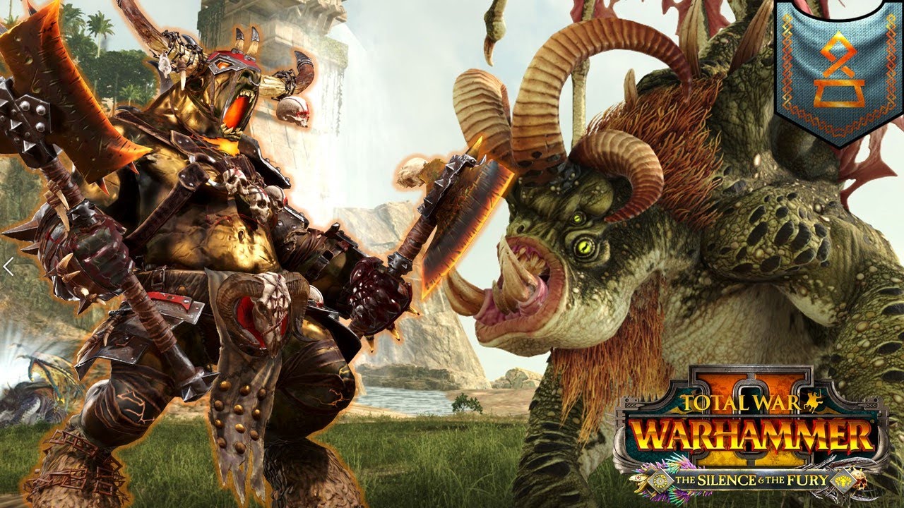 TAUROX the BRASS BULL Jabberslythe Rush - The Silence and the Fury DLC - Total War Warhammer 2