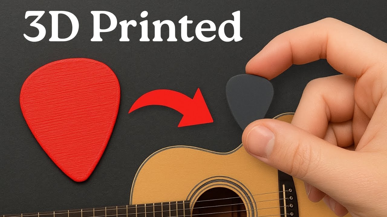 I Tried 3D Printing Guitar Picks… This Happened!