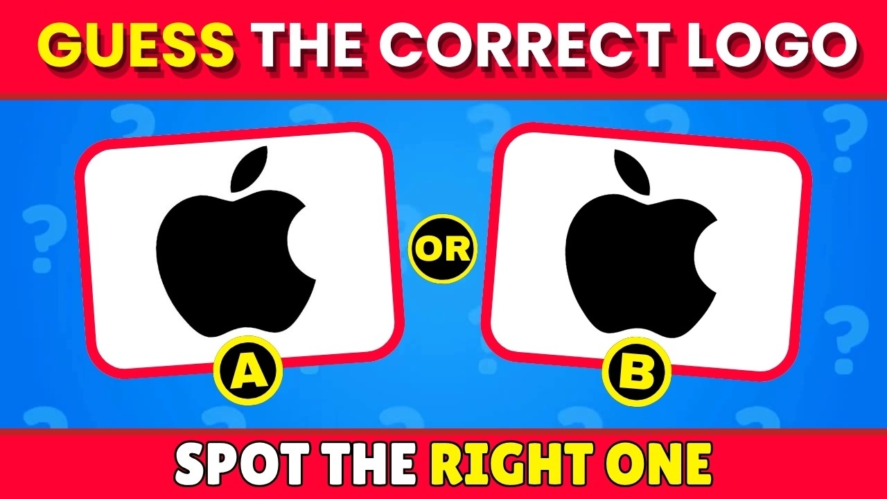 Do You Actually Know Real Brand Logos? – Guess the Correct Logo Quiz | Right Choice Series #1