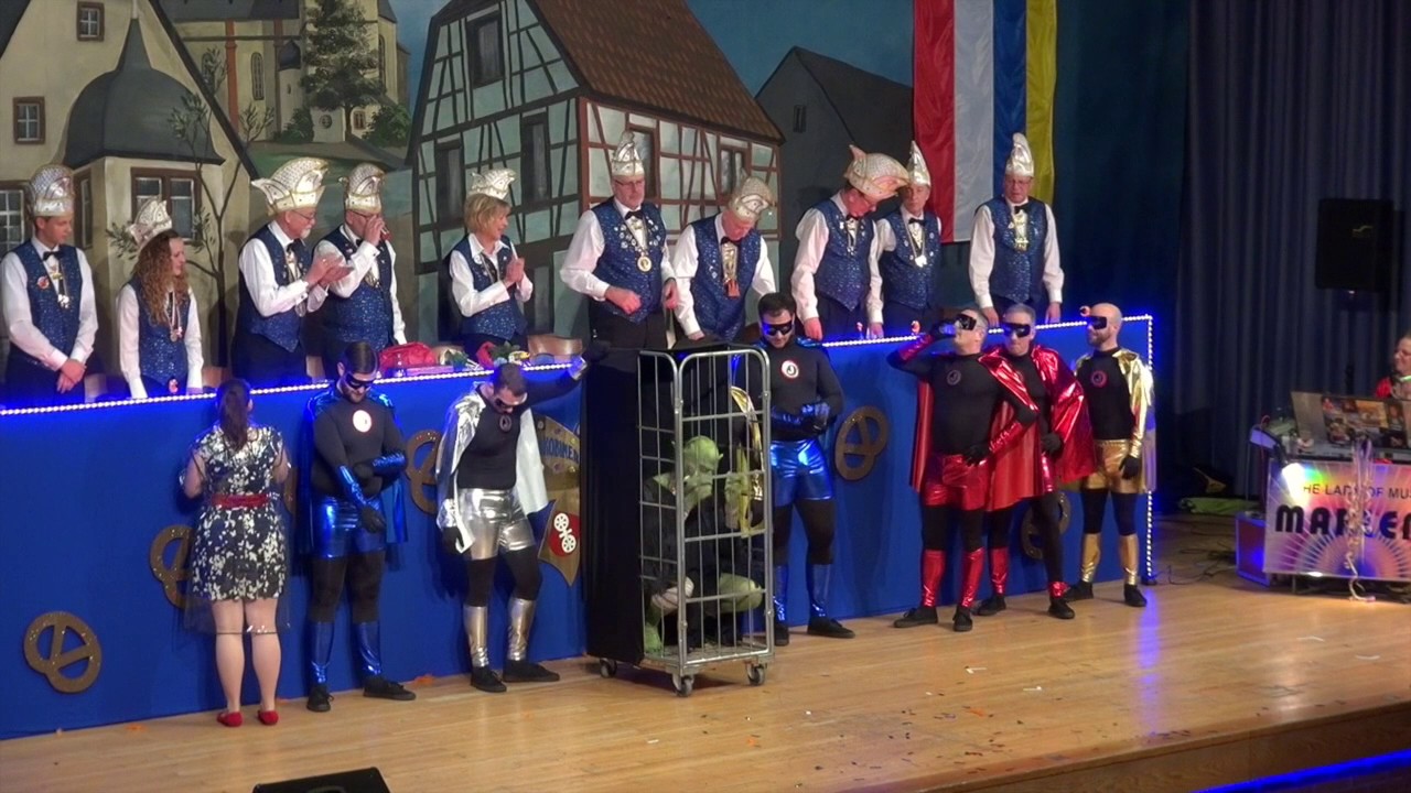 JMB Männerballett 2017 Superhelden