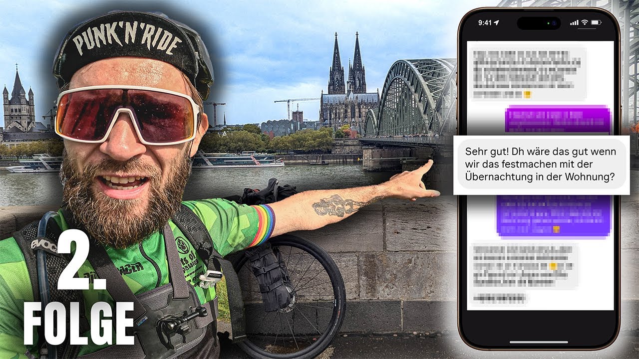 PLANÄNDERUNG in Köln - 1.200km mit dem Fahrrad nach Paris - Bikepacking Abenteuer - Folge 2