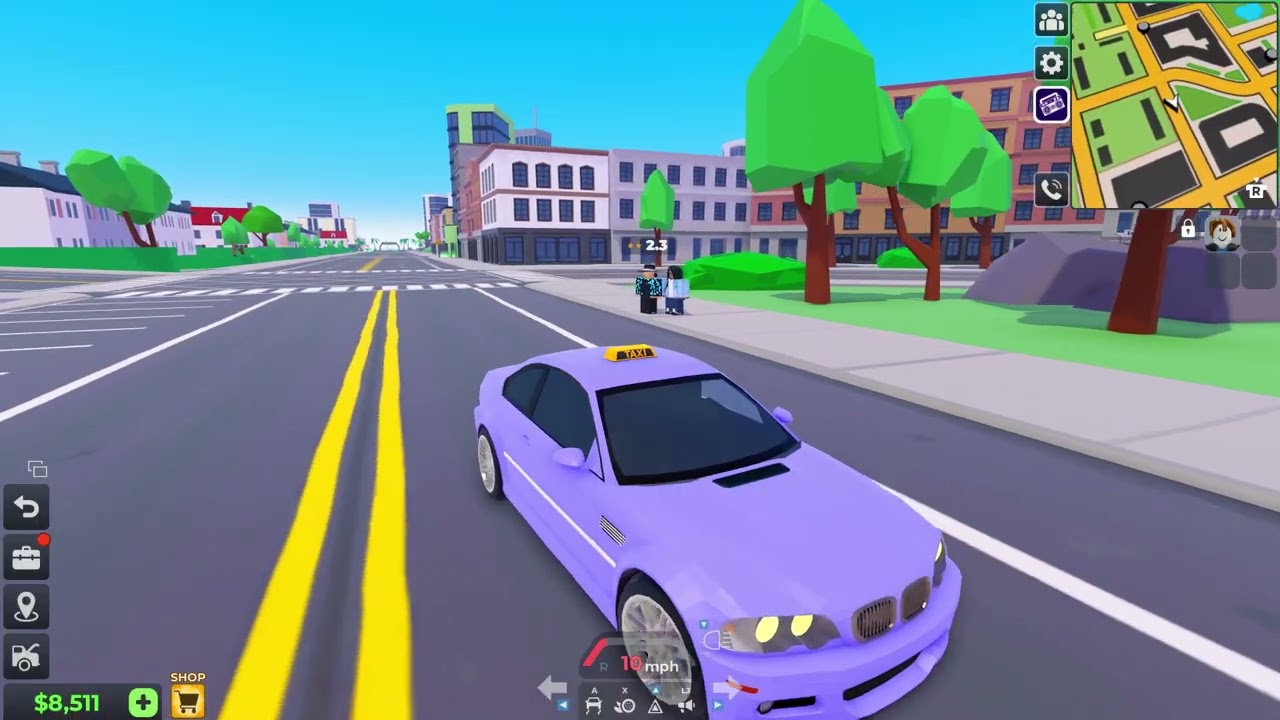 Roblox Taxi boss Amazing skills plus getting a company