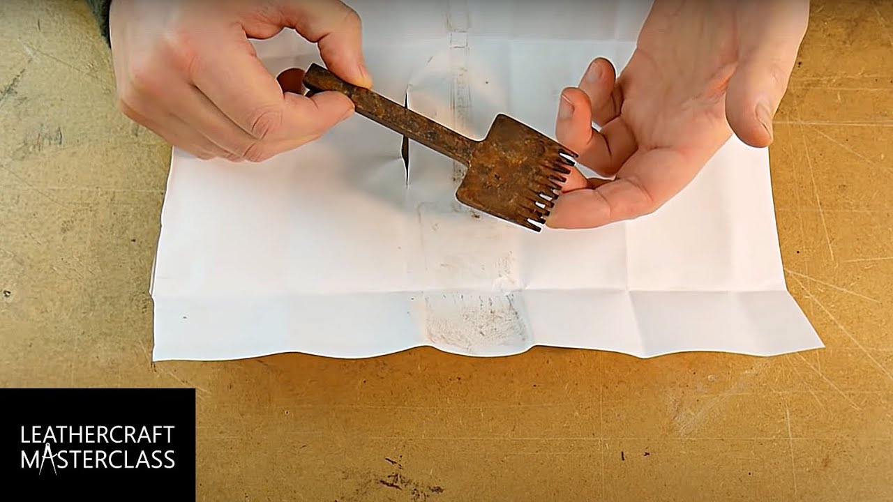 Joseph Dixon Pricking Iron Restoration - Leathercraft Masterclass