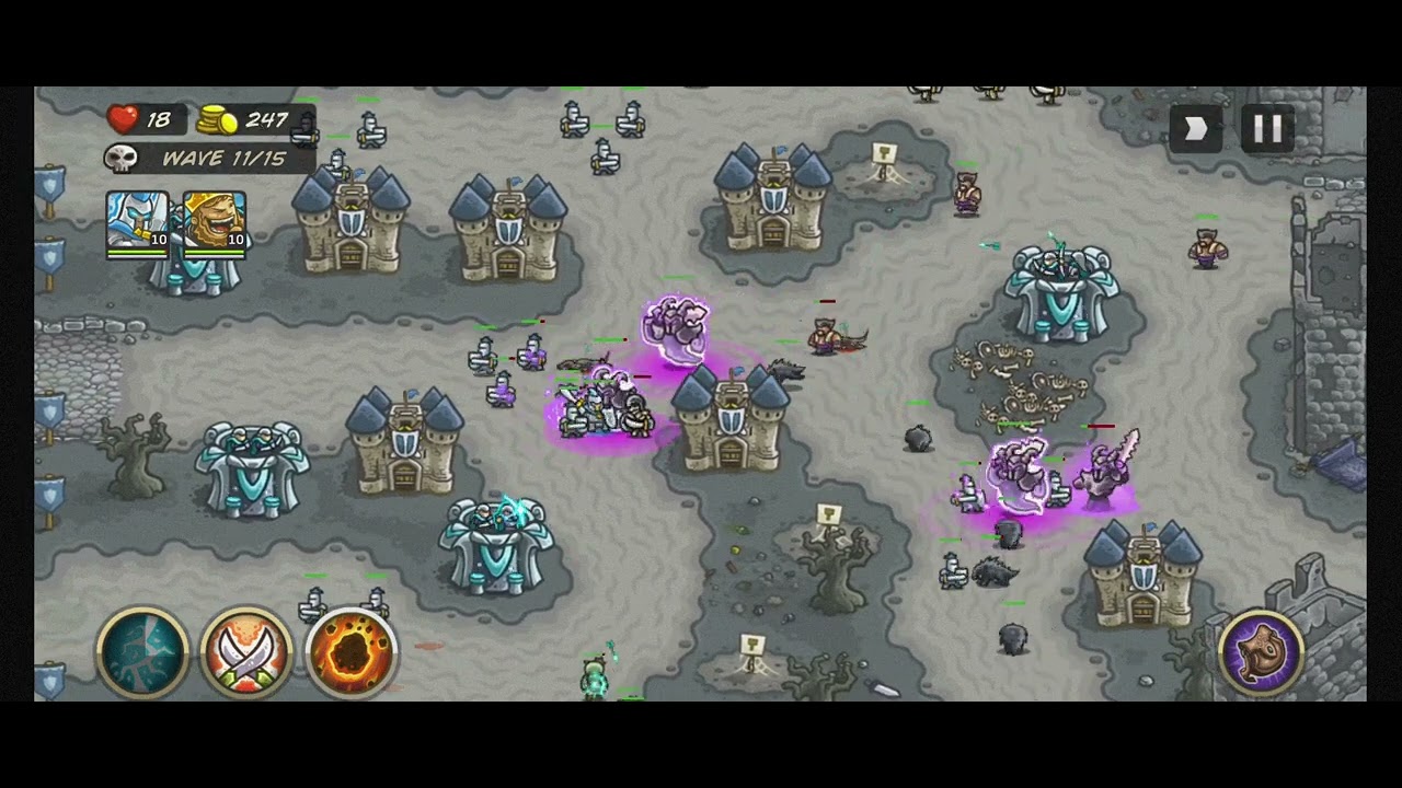 Kingdom rush | HOLY ORDER DEFENSE | My own KR story #2
