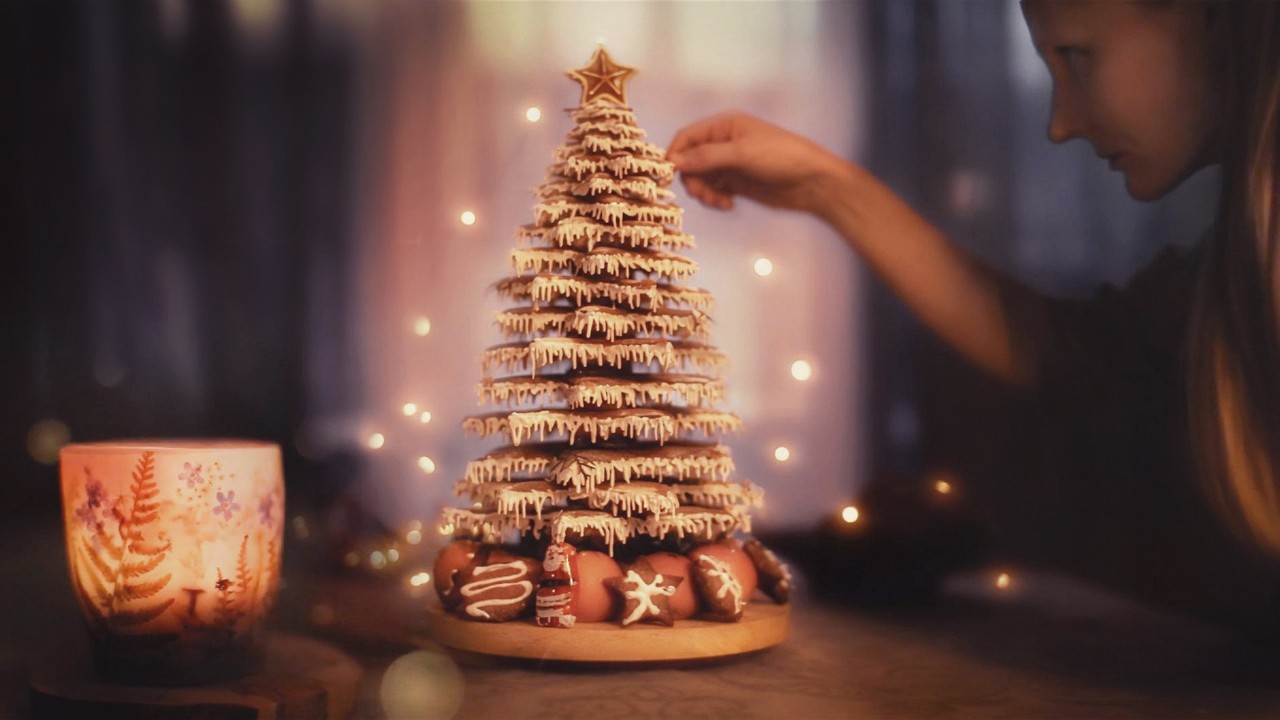 The Year I Baked a Christmas Tree | Silent Vlog