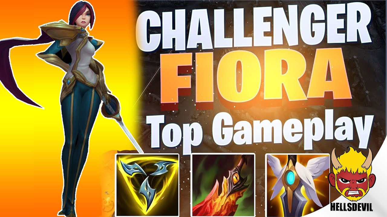 WILD RIFT | HOW TO FIORA TOP | Challenger FIORA Gameplay | Guide & Build