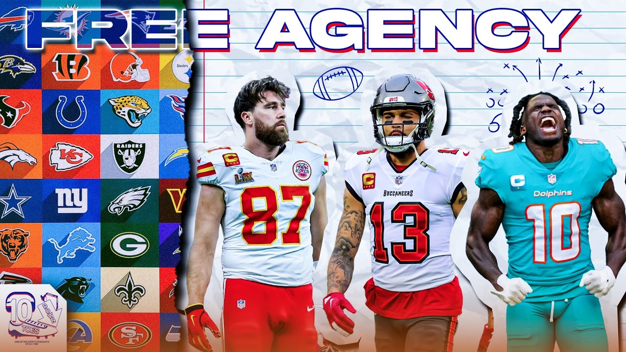 Our 2026 NFL Free Agency Predictions | Ten Toes Down Podcast