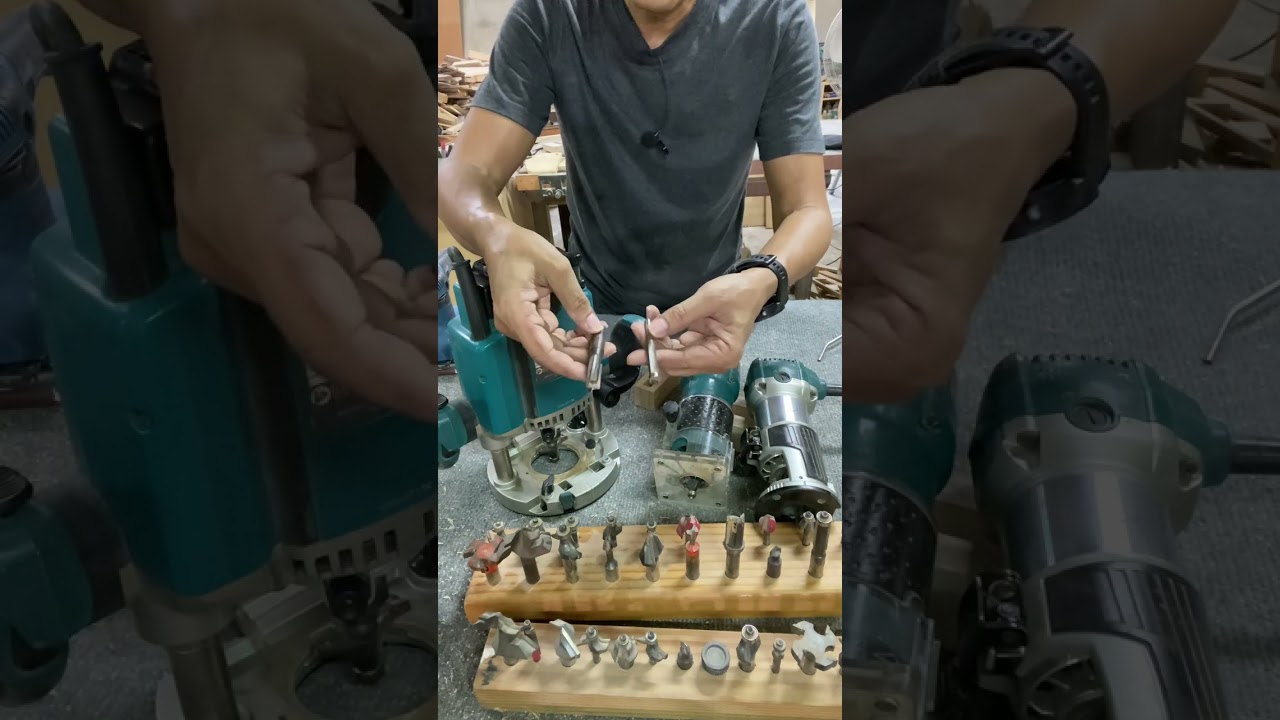 ความแตกต่างระหว่างเร้าเตอร์และทริมเมอร์