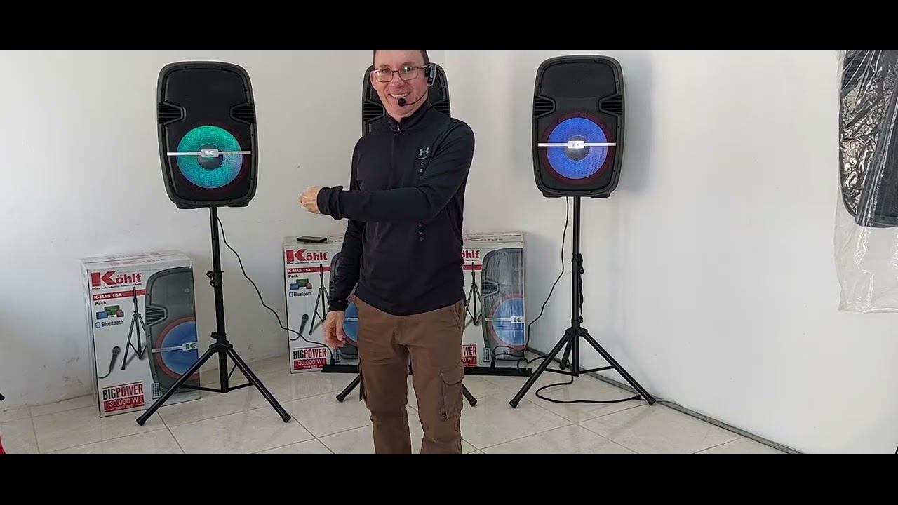 PARLANTES ACTIVOS KÖHLT 15