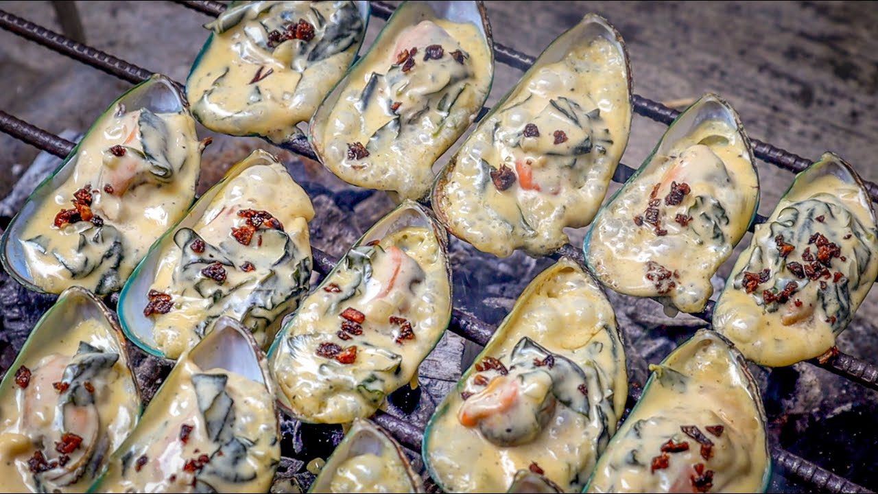 How To Cook Grilled Tahong With Cheese