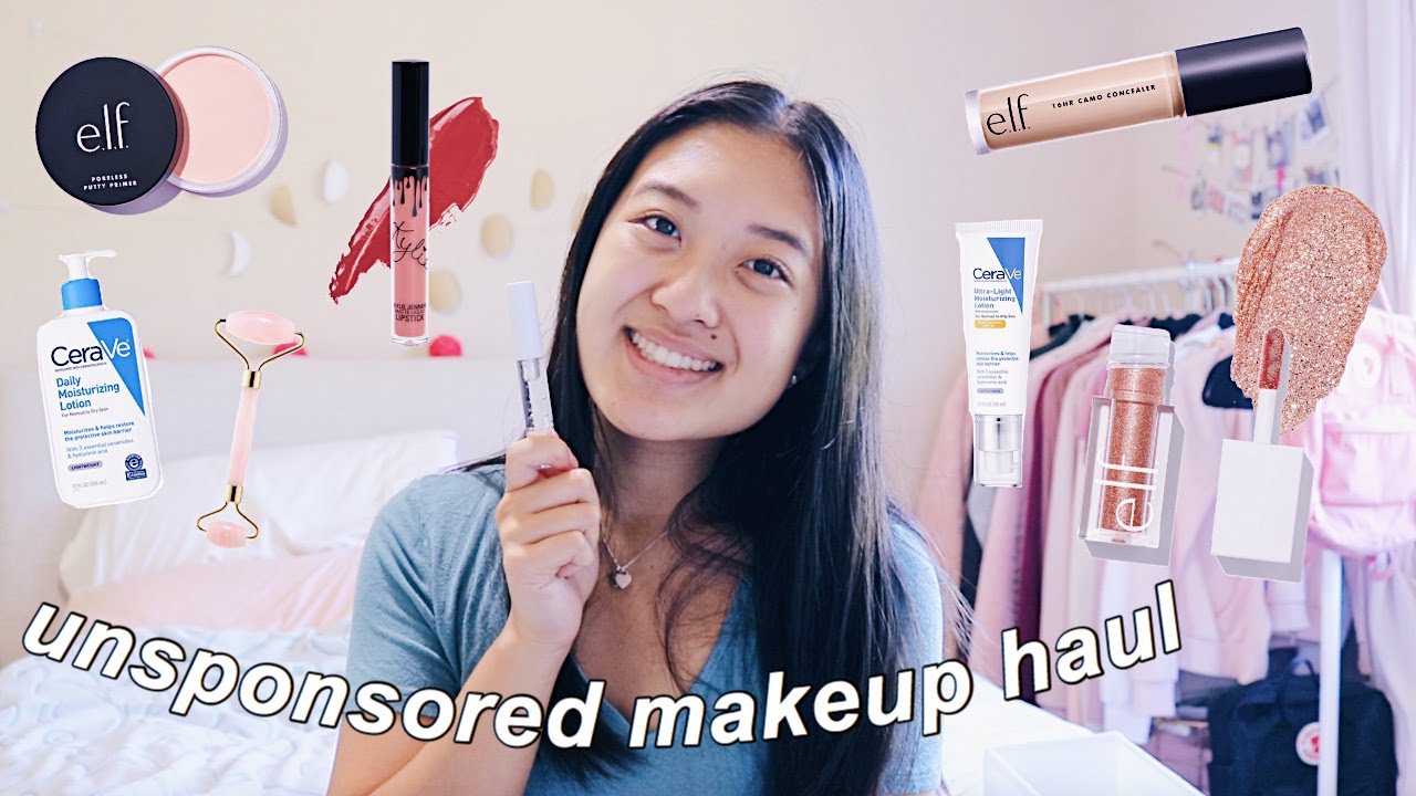 HUGE UNSPONSORED makeup haul + first impressions