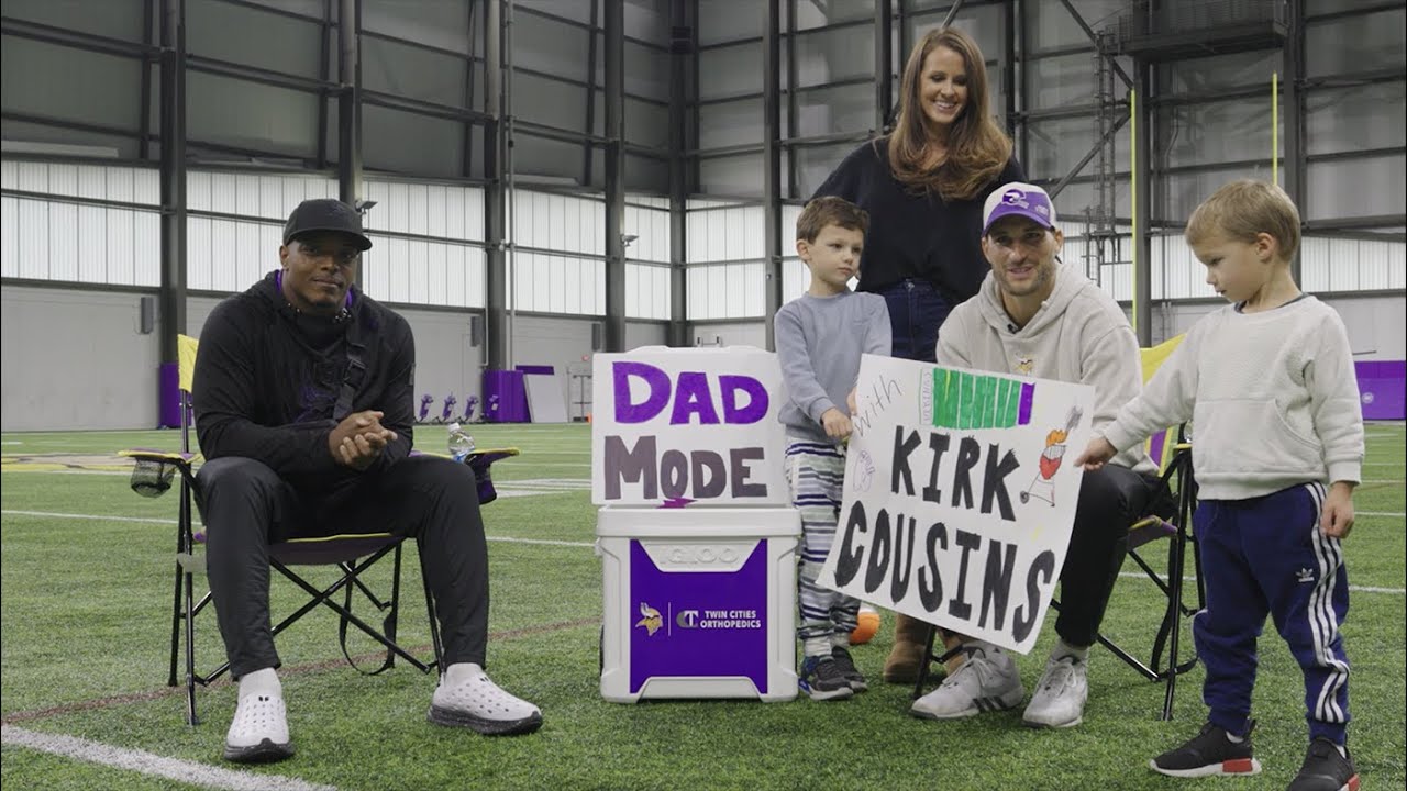 Dad Mode Featuring Kirk Cousins | Minnesota Vikings