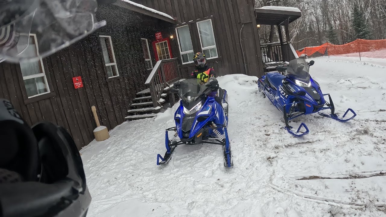 Early Season Snowmobile Trip Haliburton Forest December 2025