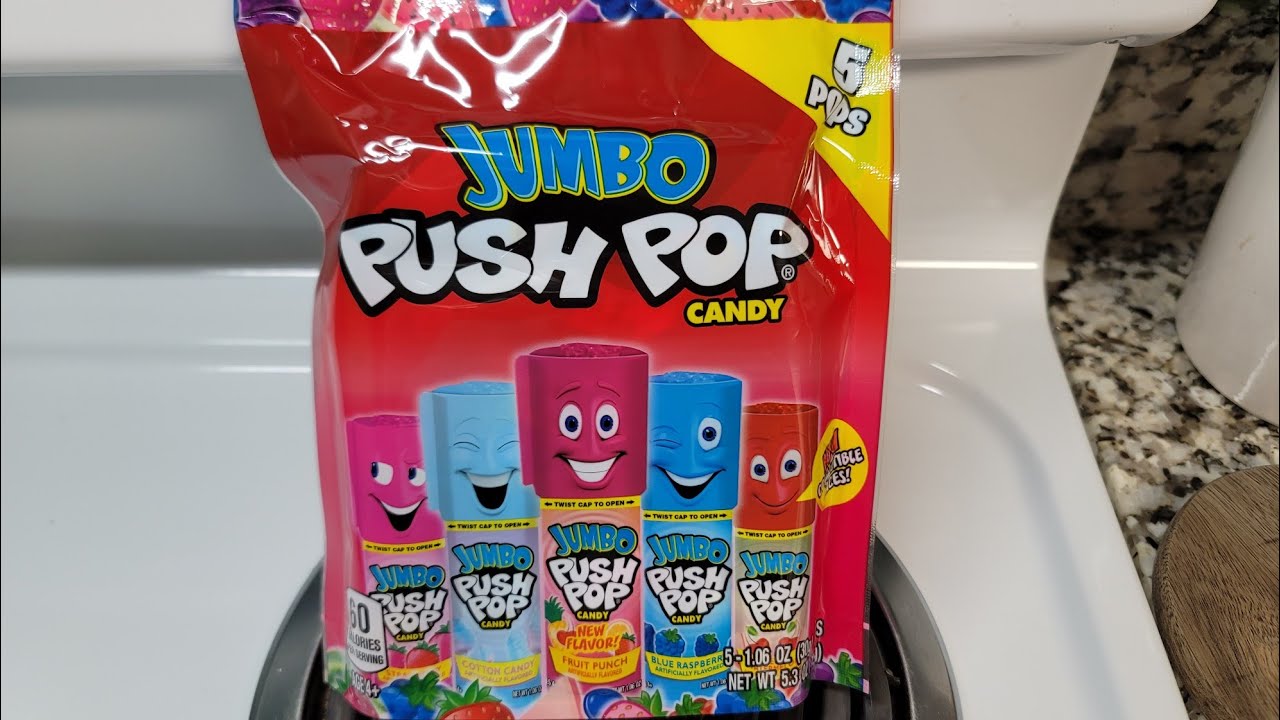 Carter's Jumbo Push Pop review (4yr old Son)