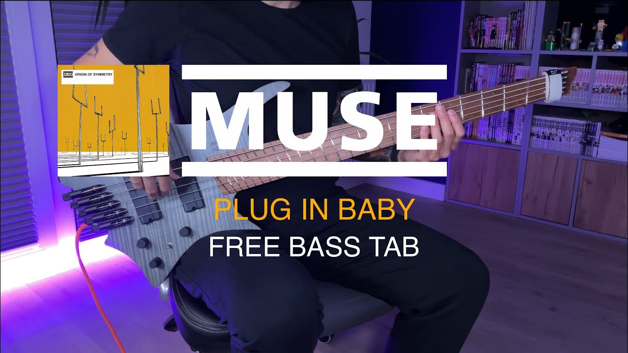 MUSE - PLUG IN BABY [ bass cover / free bass tab / strandberg / hotone ampero II stage ]