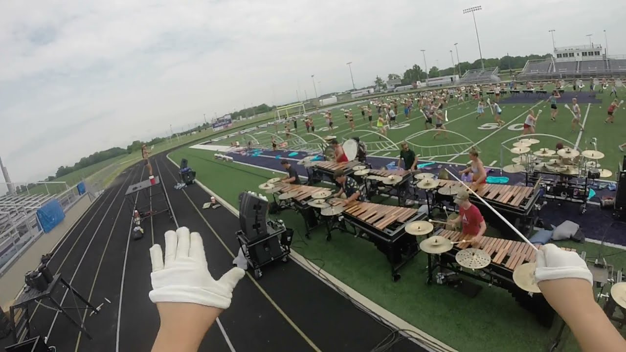 Phantom Regiment 2021 Conductor Headcam (Claire Wilcox)
