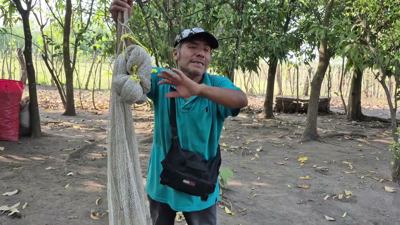 DON CHICO feliz por que Le entregamos una ayuda