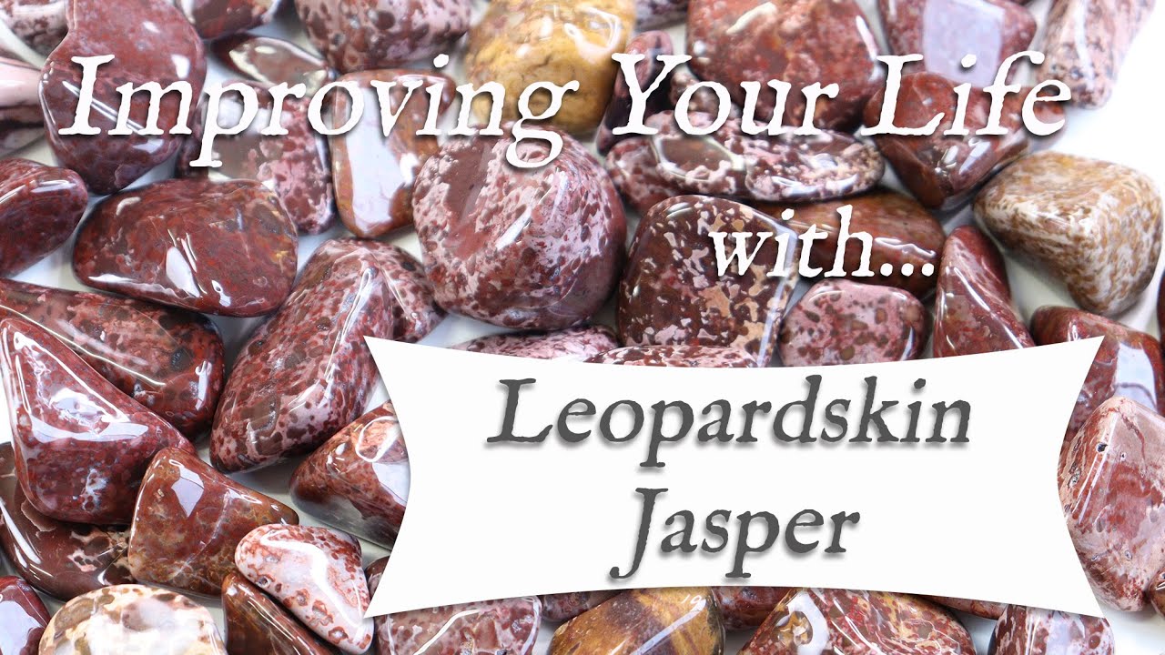 LEOPARDSKIN JASPER 💎 TOP 4 Crystal Wisdom Benefits of Leopardskin Jasper! | Stone of The Shadow