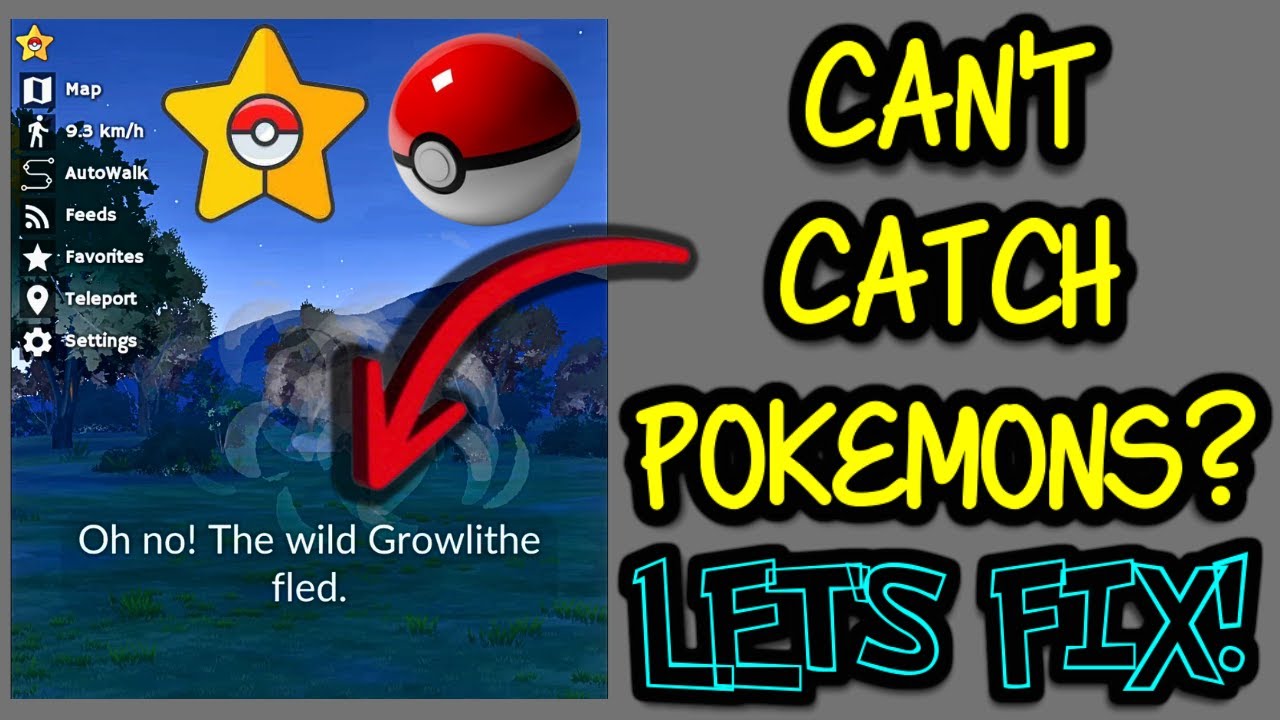 PGSharp Pokemongo не может поймать покемонов &mdash; почему и как это исправить!