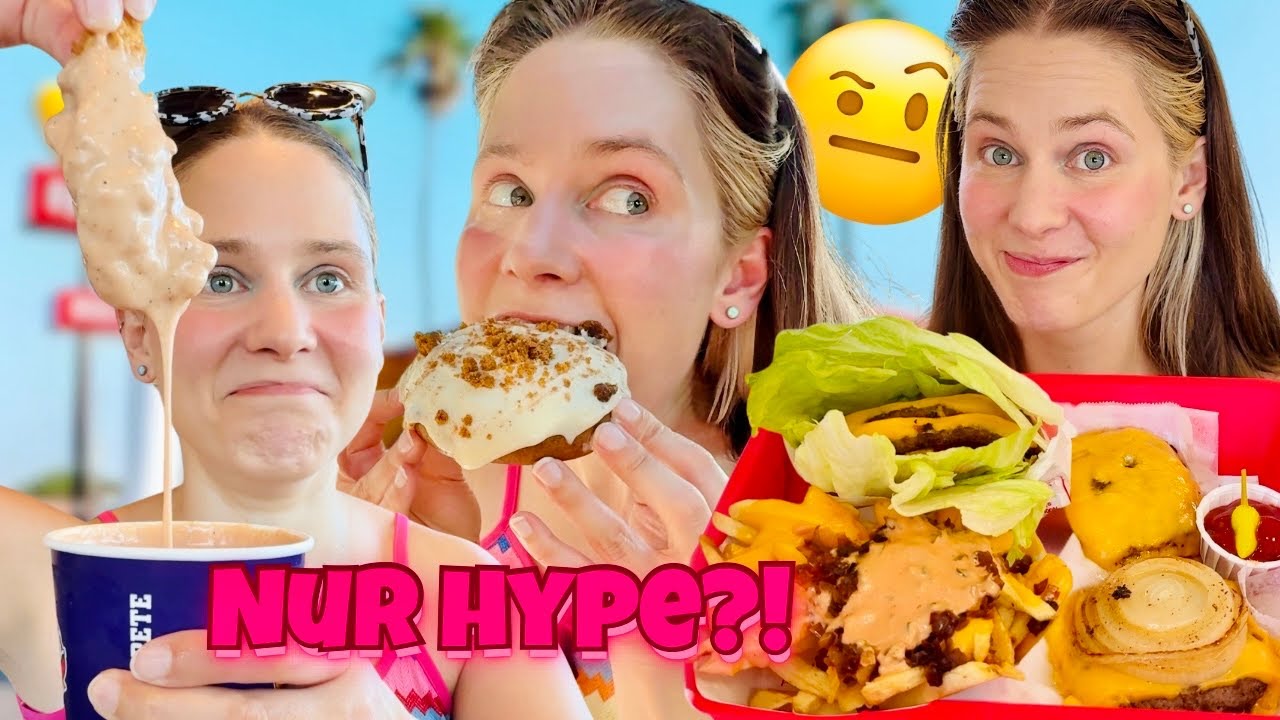 24H nur HYPE Fast Food in den USA 🍔🇺🇸