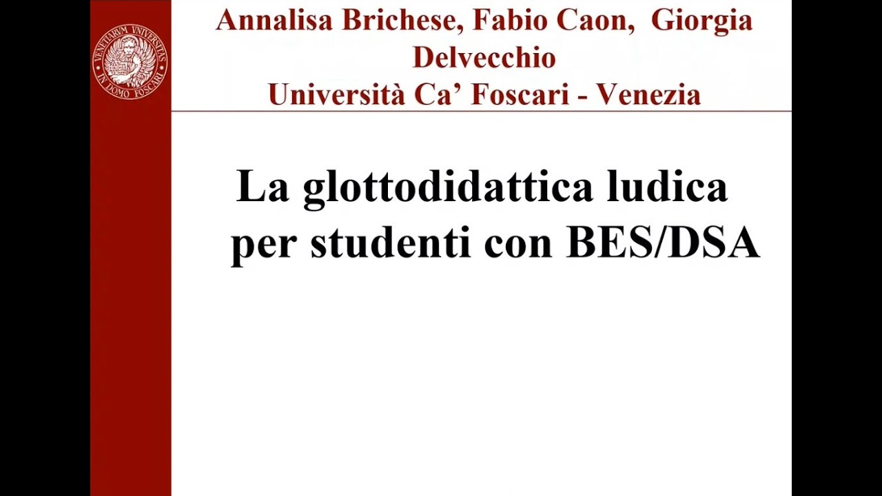 Convegno AID - DEAL: Glottodidattica ludica per studenti con BES/DSA