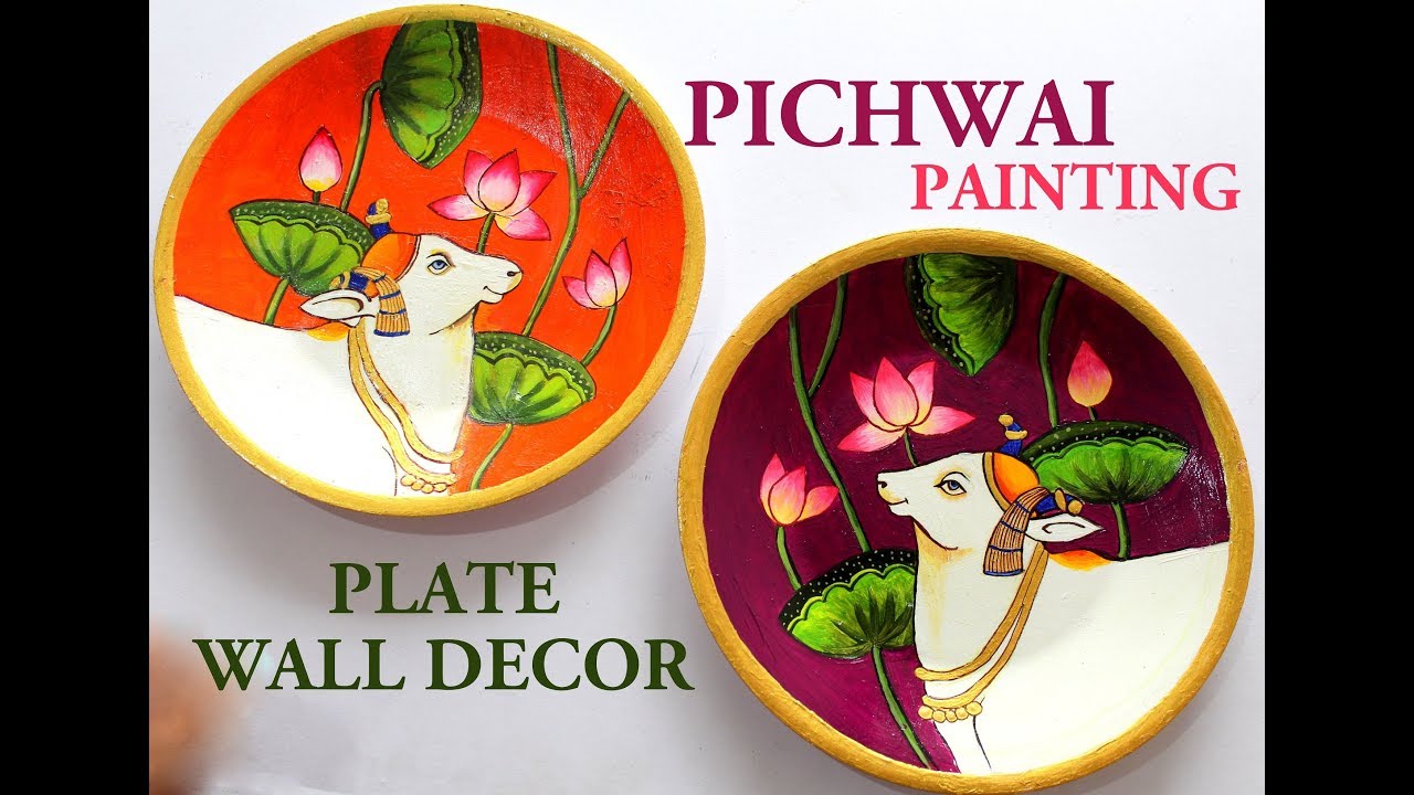 PICHWAI PAINTING PLATE WALL DECOR