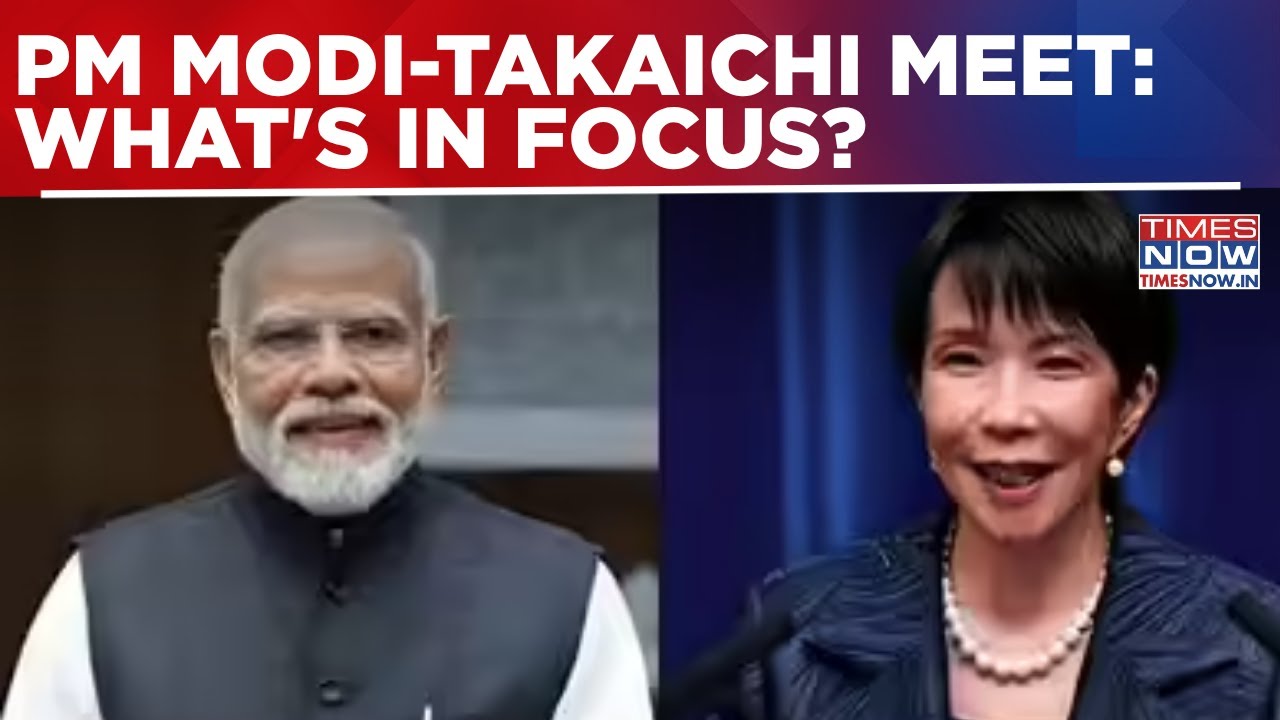 Modi, Japan PM Sanae Takaichi Hold Bilateral Talks; Focus On Quad, Trade, Defence & Indo-Pacific