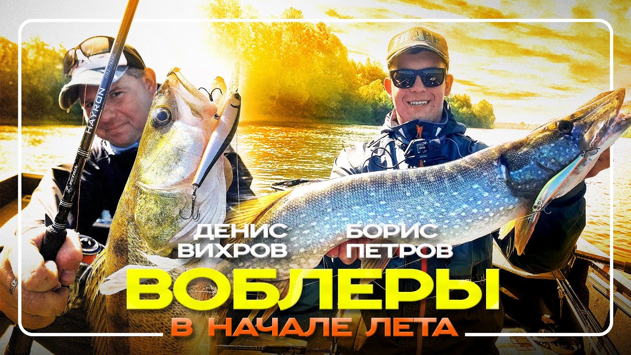Шикарная рыбалка на воблеры в июне! Судак, щука, жерех, окунь!