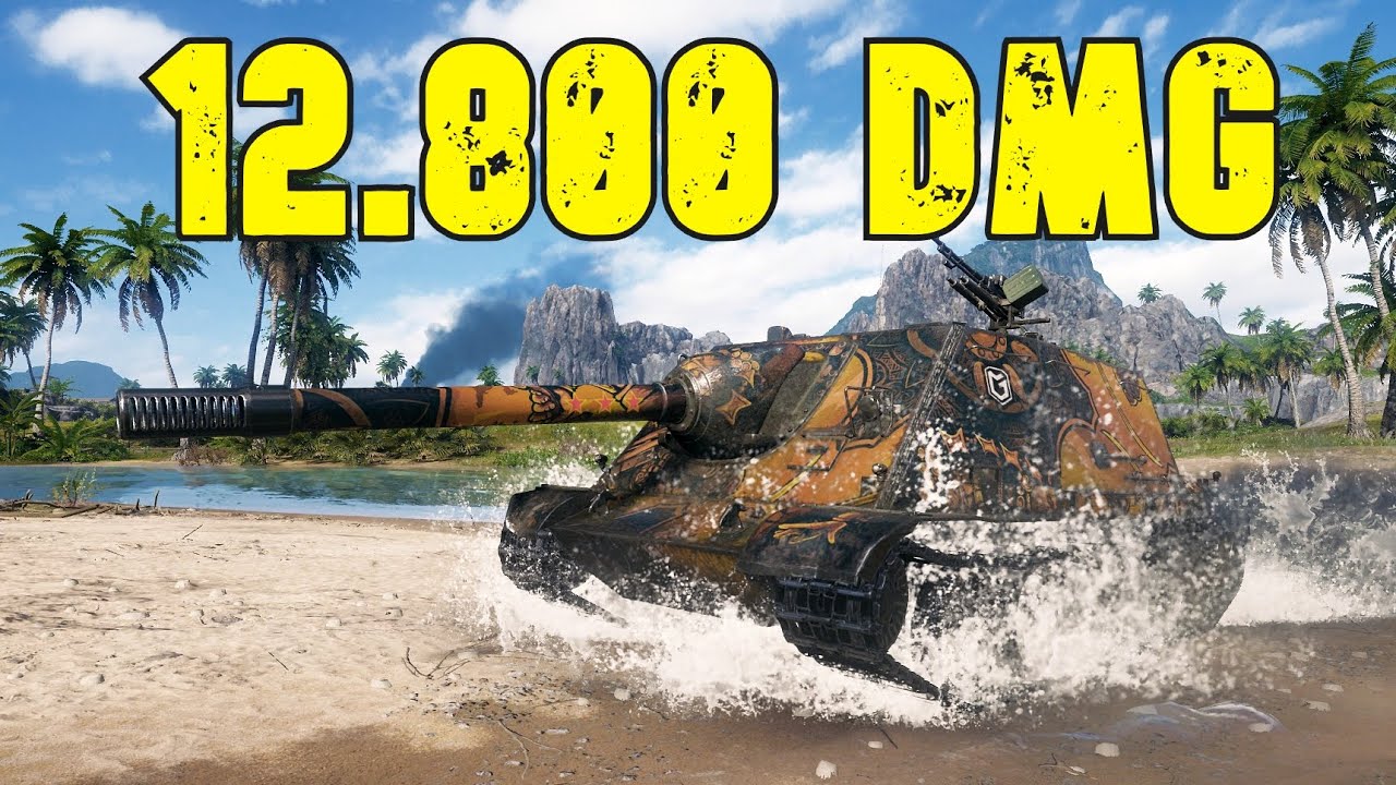World of Tanks WZ-113G FT - 5 Kills 12,8K Damage