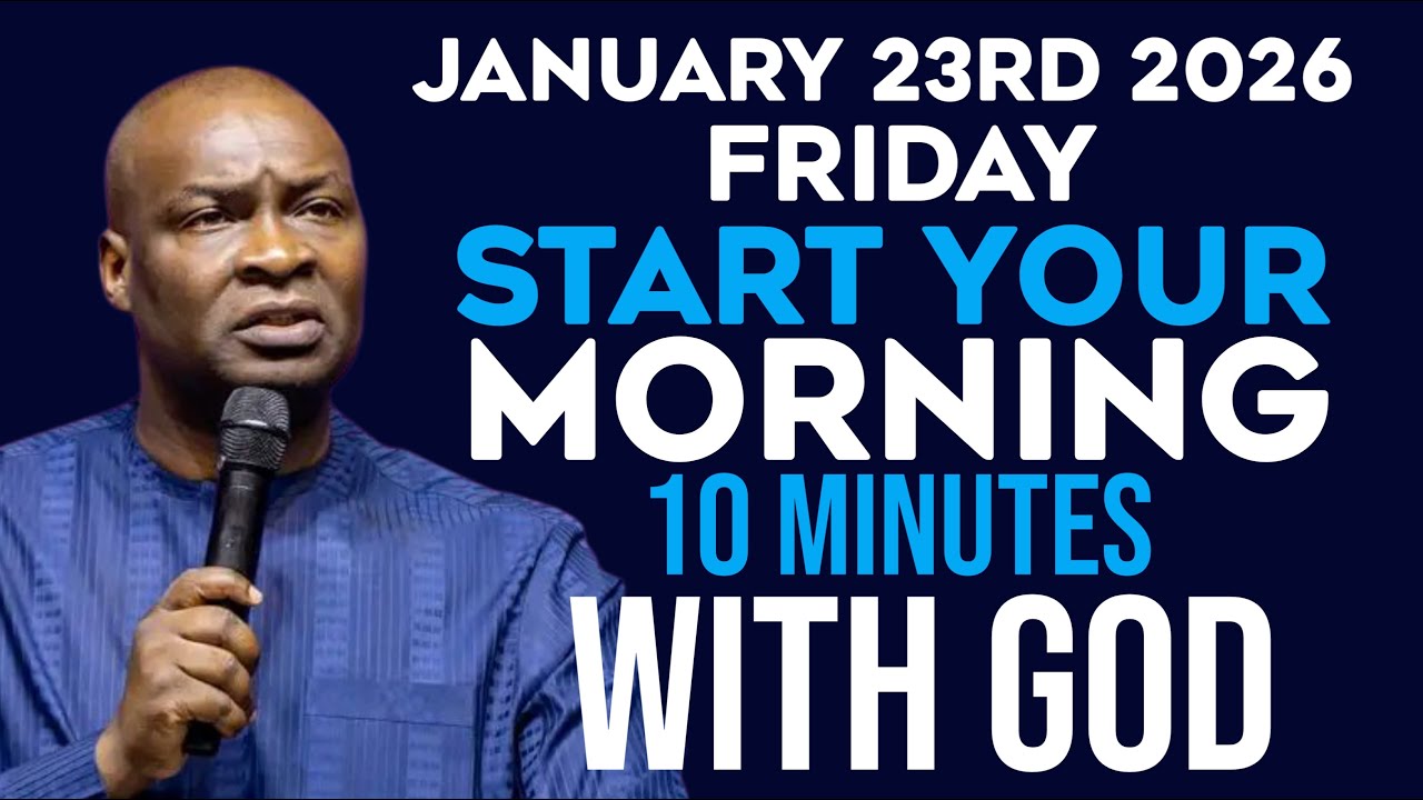 [FRIDAY 23RD JANUARY, 2026] MORNING PRAYER |START YOUR DAY WITH PRAYER |APOSTLE JOSHUA SELMAN