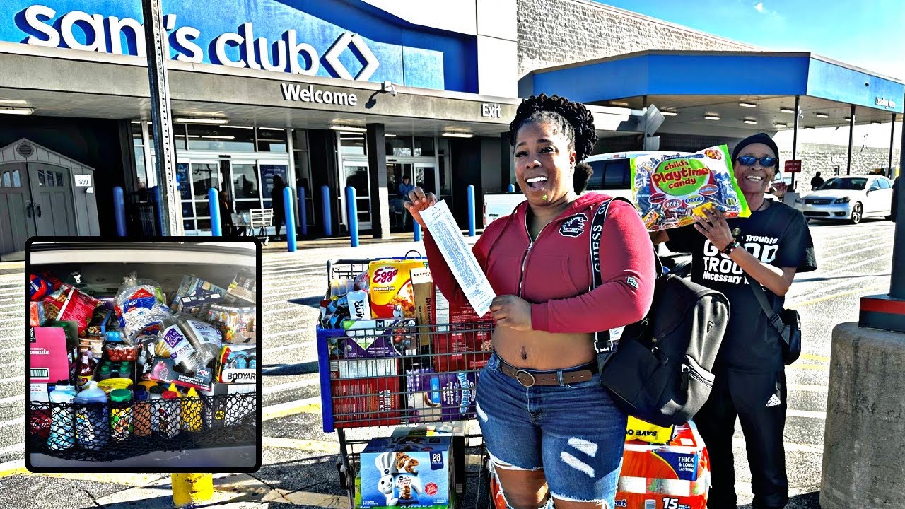 Epic Family Grocery Haul + Shopping Spree At Sams Club & Costco