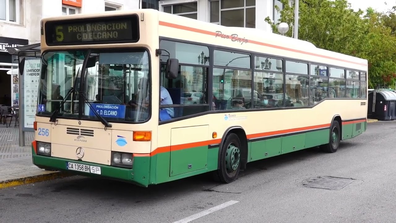 TCSFC 256 | Urbano de Cádiz | Mercedes-Benz O405N2 Hispano VOV II | Avenida del Puerto