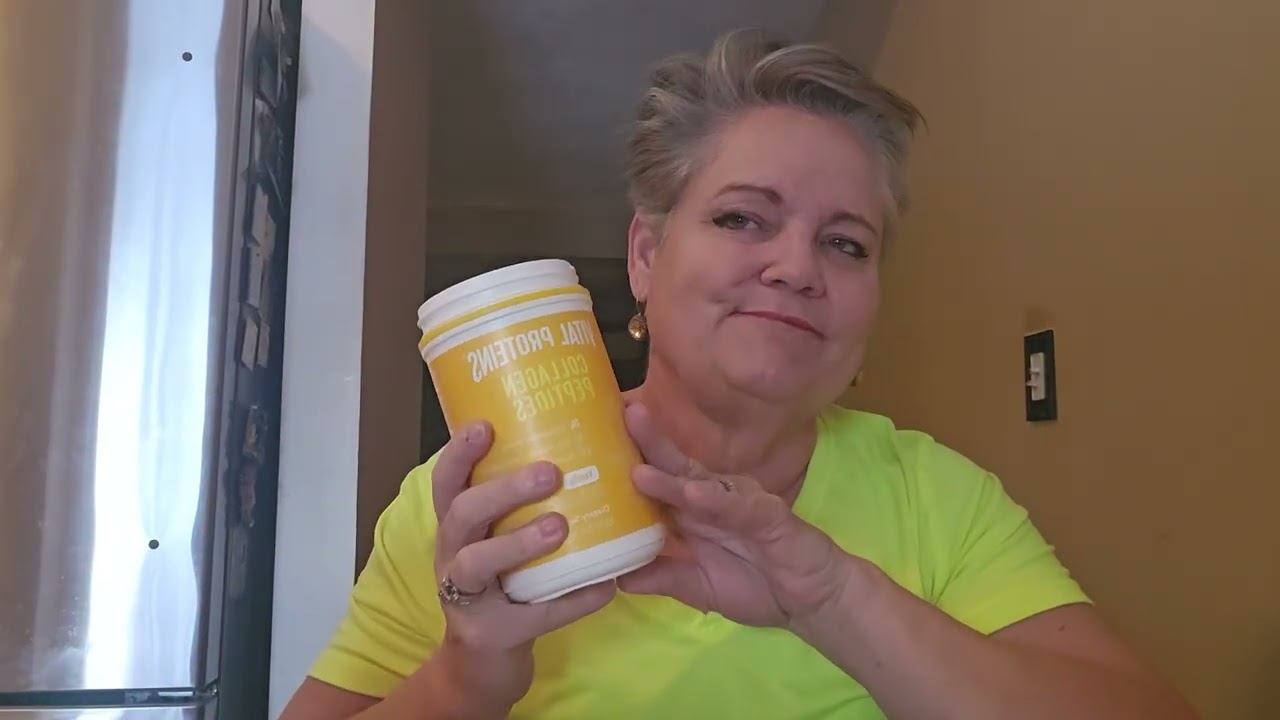 Delicious Vanilla Collagen Peptides for Strong Hair Skin & Nails!!!