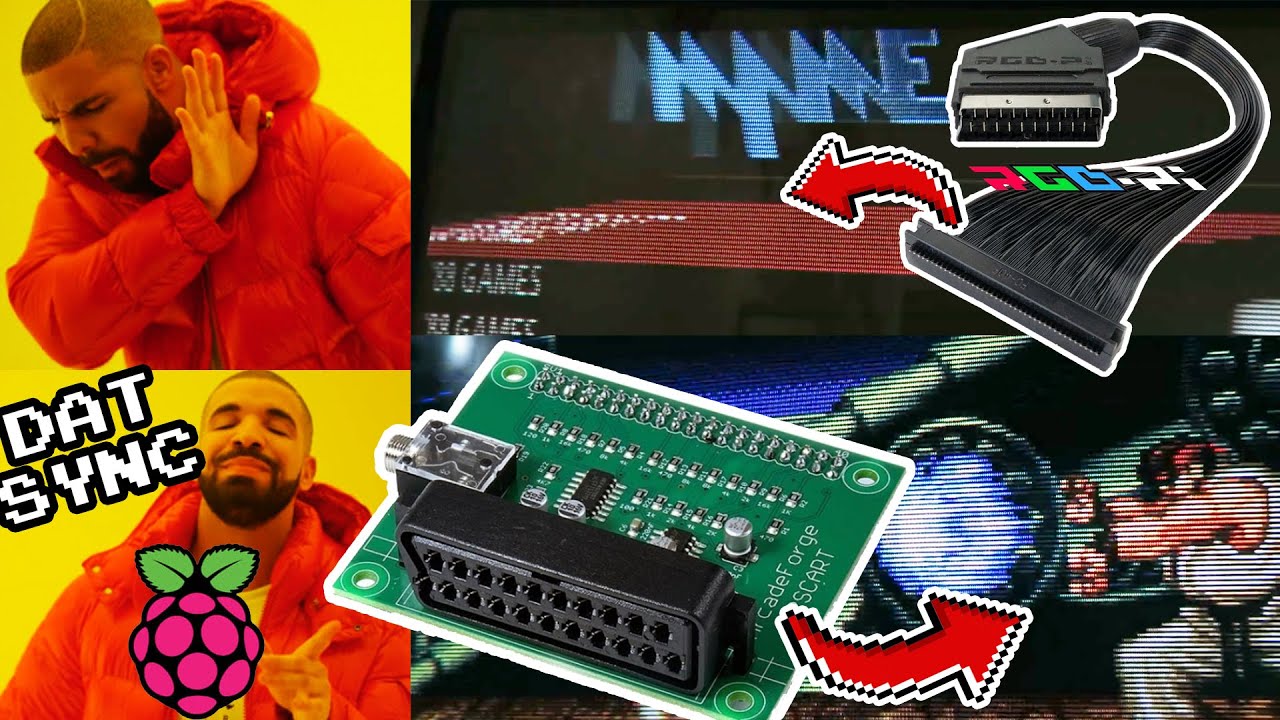LA MEJOR IMAGEN RGB EN CRT CON RASPBERRY PI | RGB PI VS PI2SCART