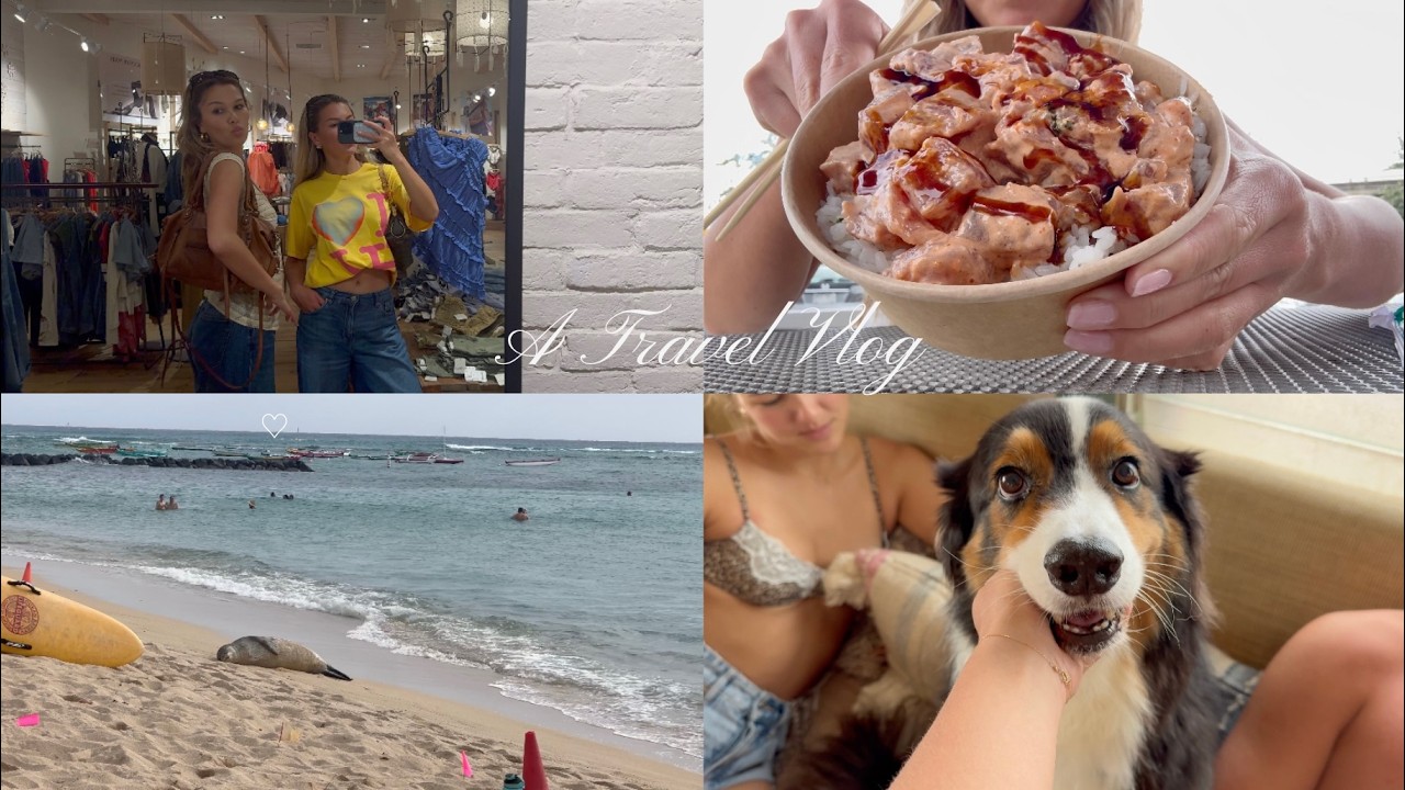 Weekly vlog | Travel to Hawaii, Chatting w/ friends