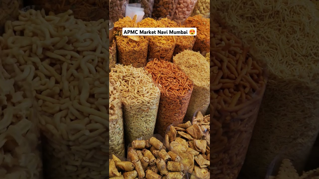APMC Market Vashi l APMC Snack Market l Mumbai street Food #streetsnacks  #apmcmarket #snakslover