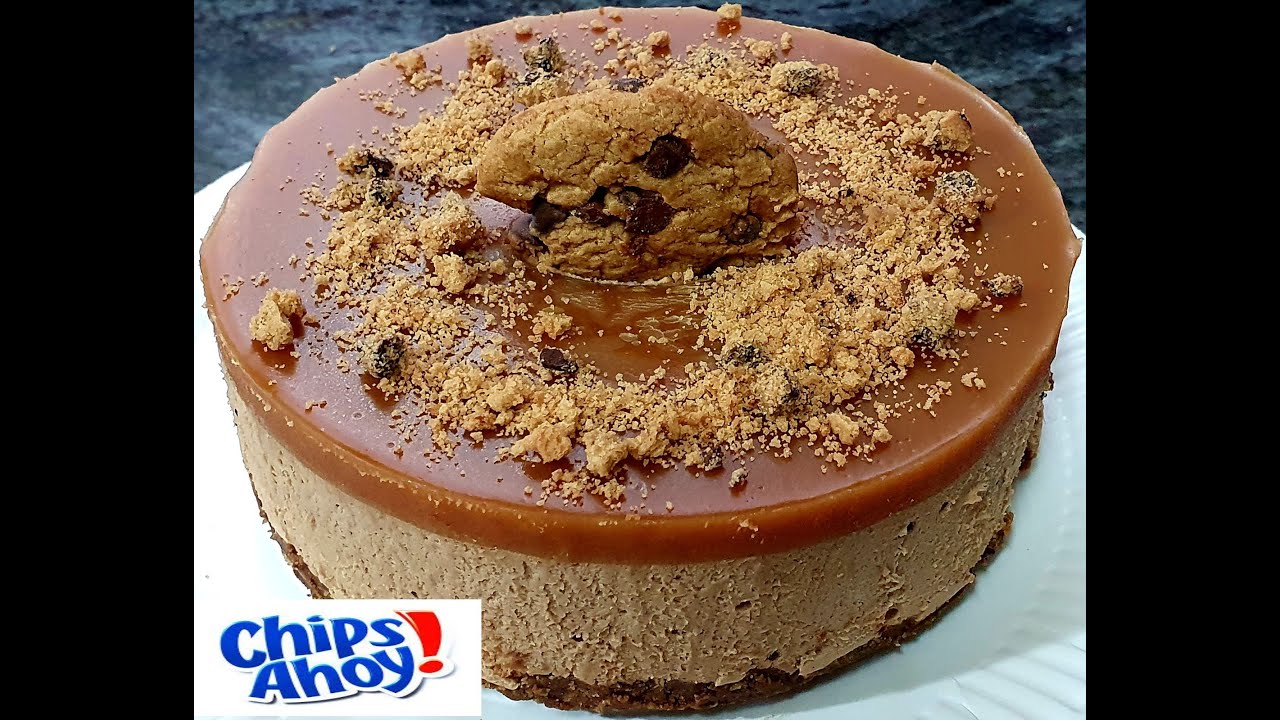 TARTA CHIPS AHOY CON CARAMELO