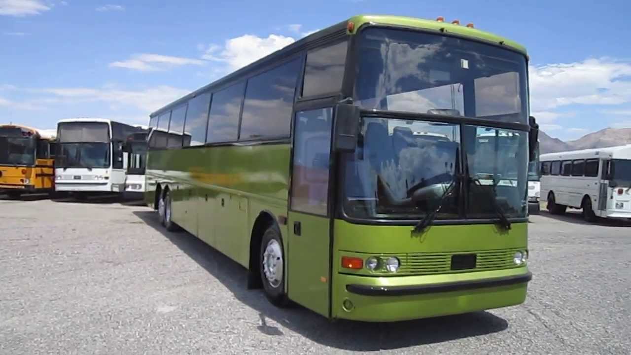 Used Coach - 1995 Van Hool T845 For 59 Passengers Plus Co-Pilot C28441