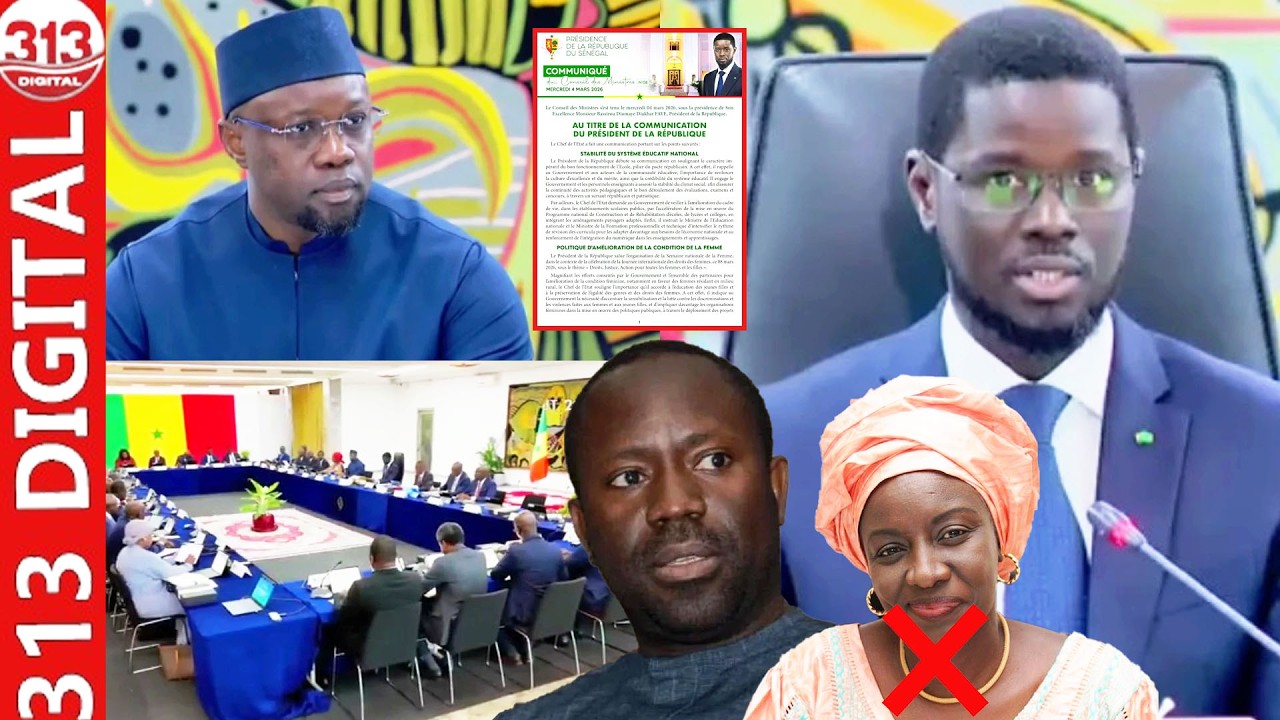 Dernière min: Le Pm Sonko prend une forte décision, PMN renommé, Pr Diomaye zappe Mimi Touré