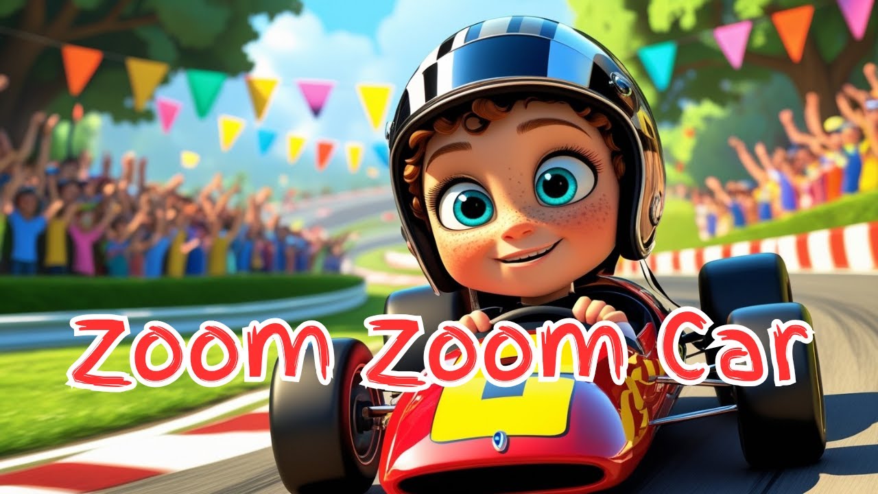 🎵Zoom Zoom Car | Learn with Nursery Rhymes