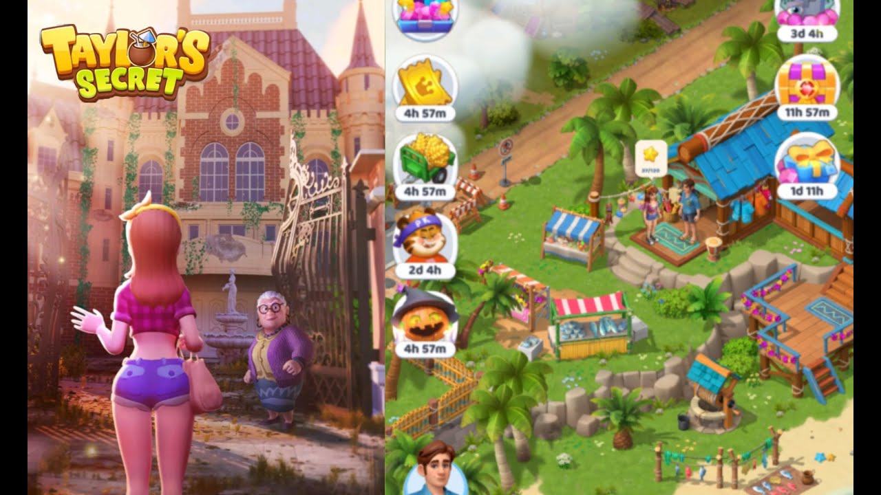 Taylor's Secret: Merge Story | 🍦Level  22  🍹Part 29 🌮🥙