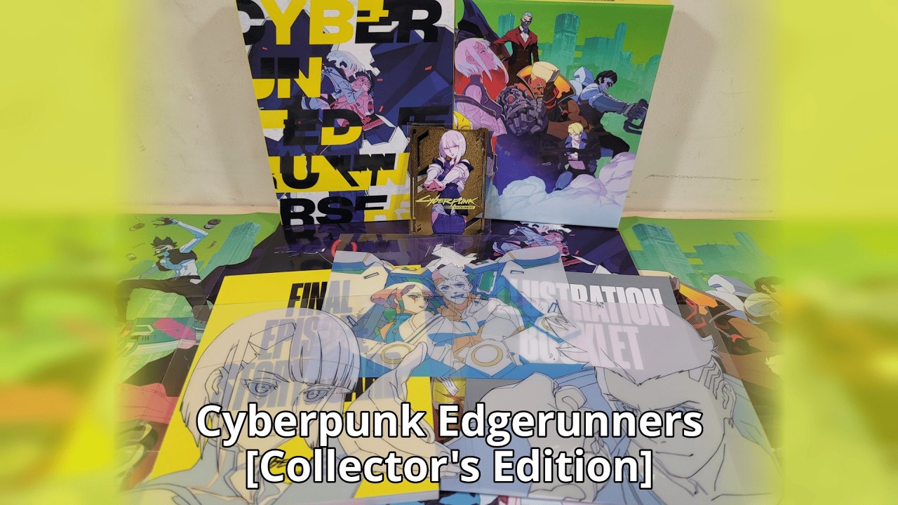 Unboxing Cyberpunk Edgerunners [Collector's Edition] [UK Import]