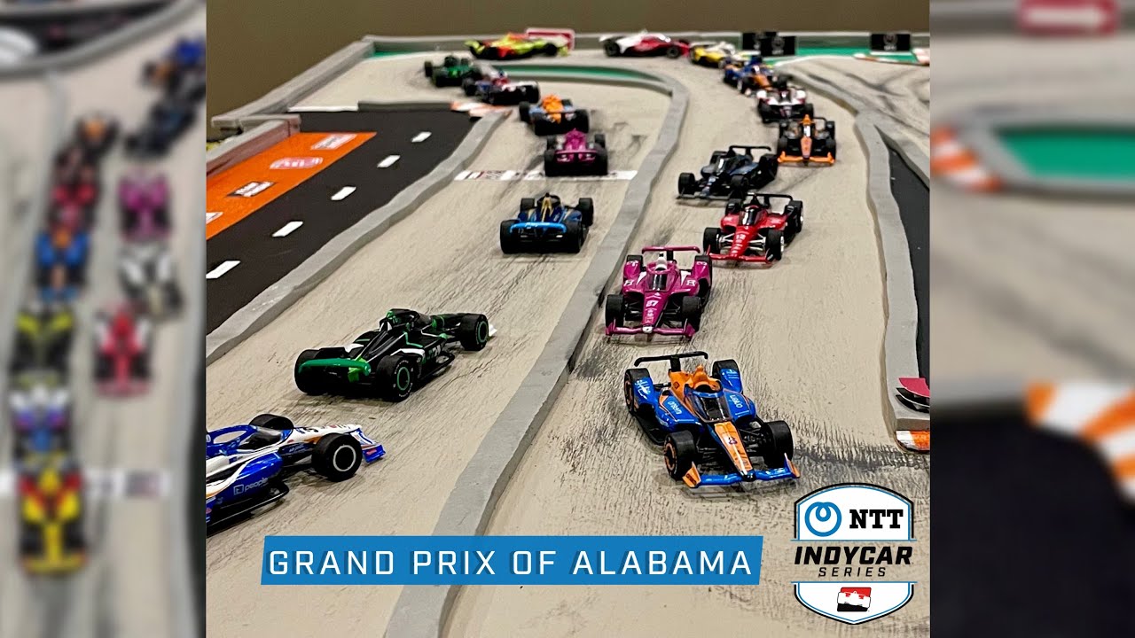 IndyCar Stop Motion (Grand Prix of Alabama)