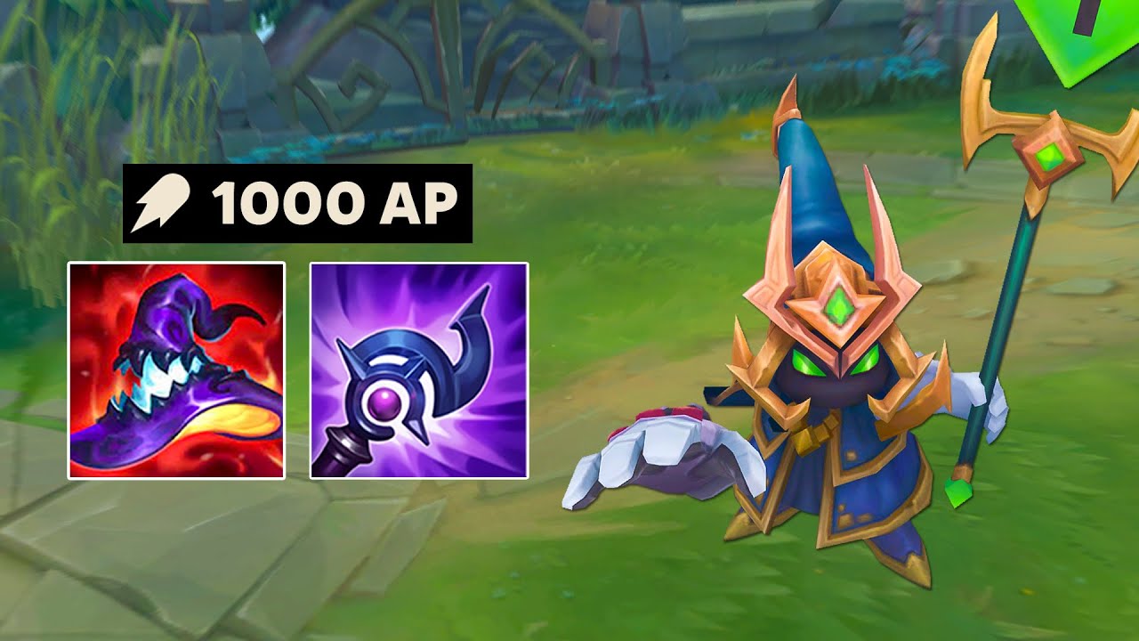 +1000 AP Veigar is absolutely terrifying...